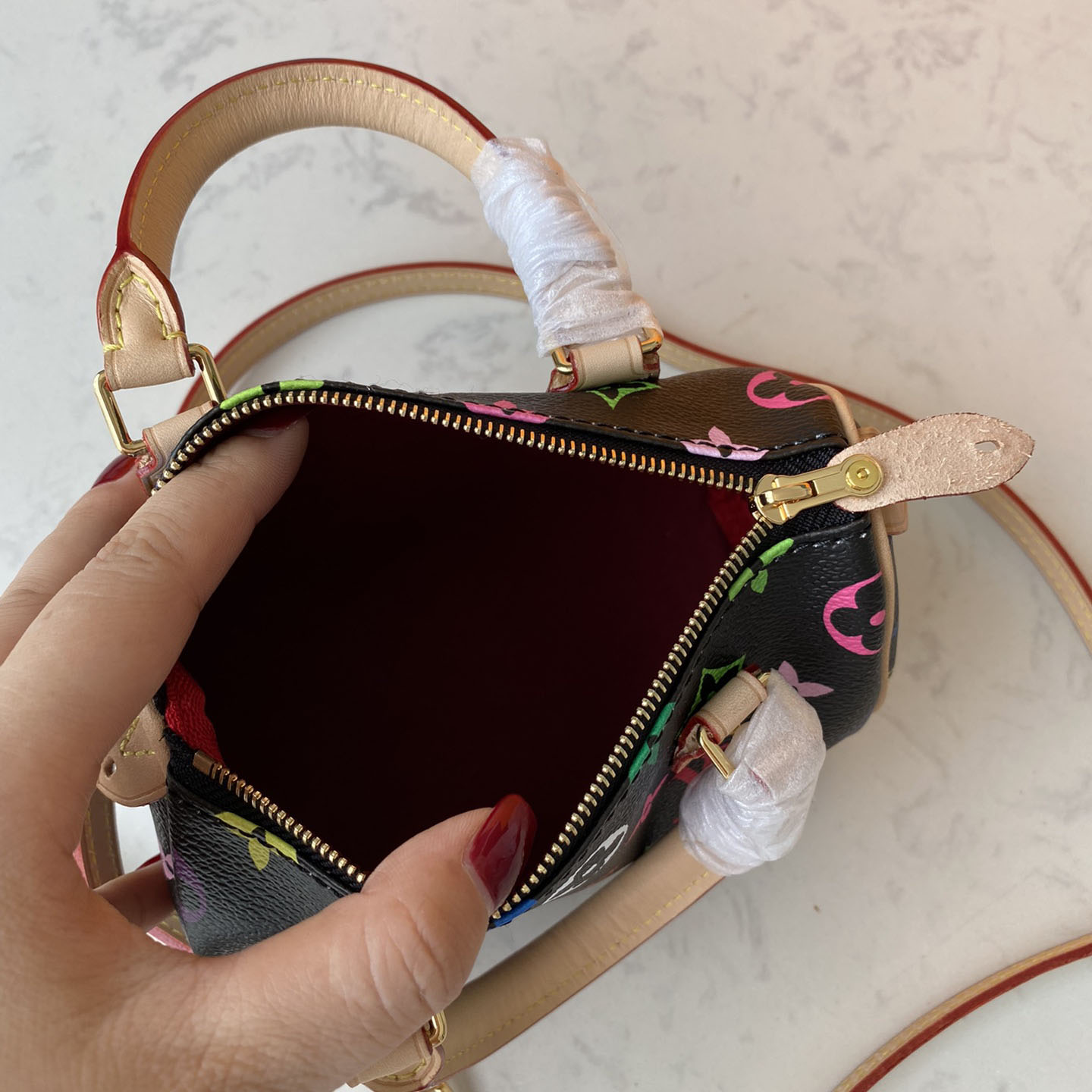 Louis Vuitton Speedy Handbag (15*6*10cm)   M92645 - DopestKickz