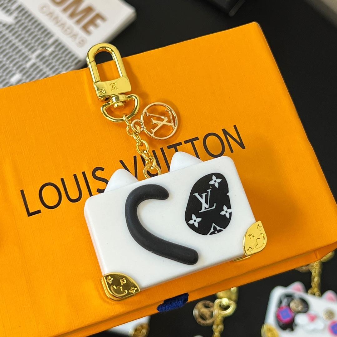 Louis Vuitton Catrunk Keyring   M00825 - DopestKickz
