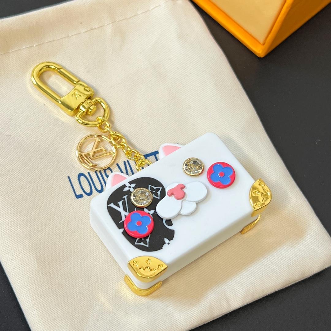 Louis Vuitton Catrunk Keyring   M00825 - DopestKickz
