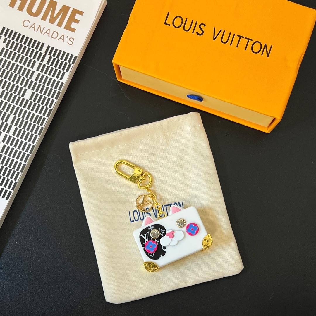 Louis Vuitton Catrunk Keyring   M00825 - DopestKickz