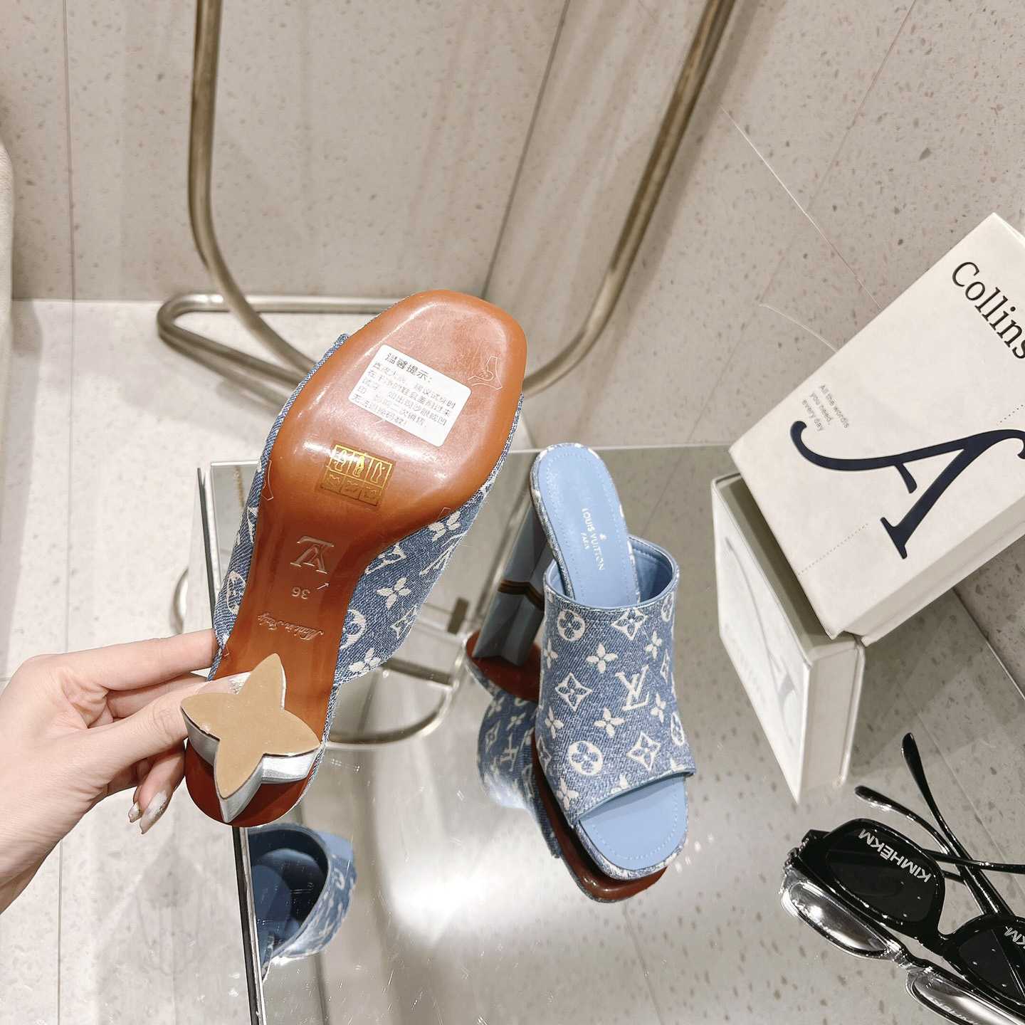 Louis Vuitton Silhouette Mule   1AAZUG - DopestKickz