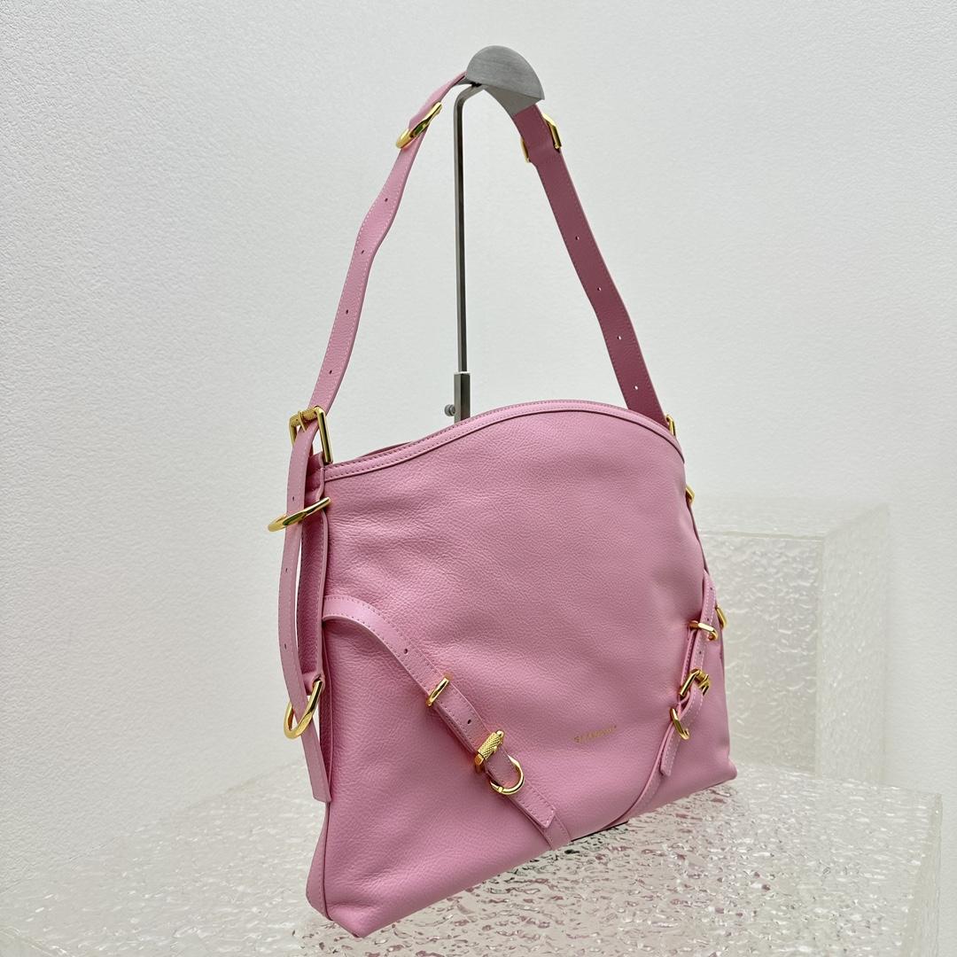 Givenchy Medium Voyou Bag In Leather(32-37-6.5cm) - DopestKickz