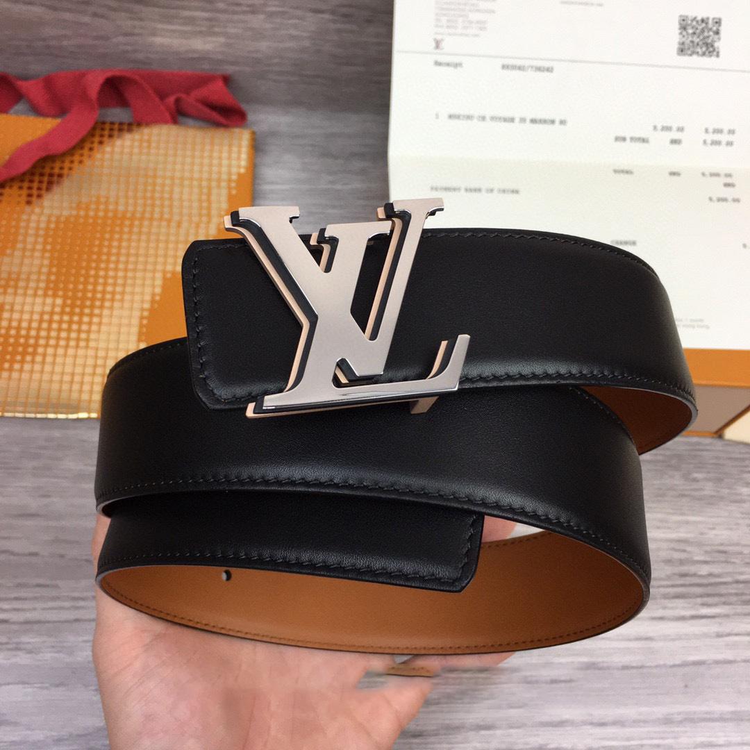 Louis Vuitton LV Shape 40MM Reversible Belt - DopestKickz
