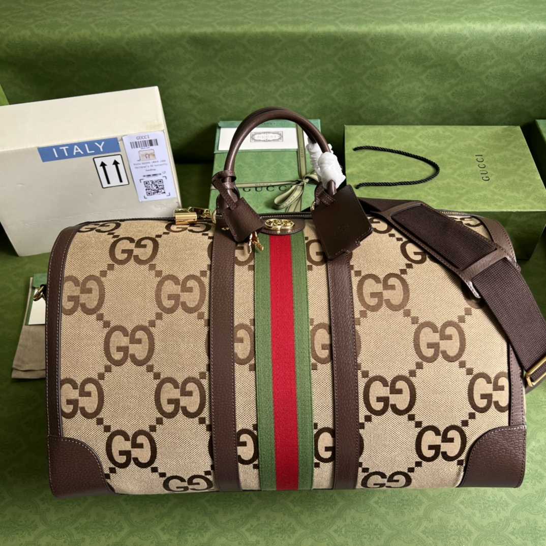 Gucci Jumbo GG Large Duffle Bag(52*30*29cm) - DopestKickz
