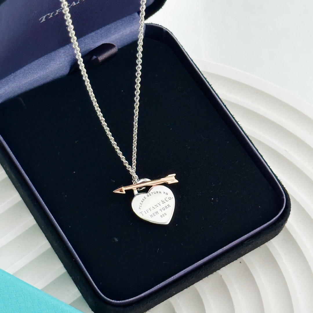 Tiffany&CO Lovestruck Heart Tag Pendant - DopestKickz