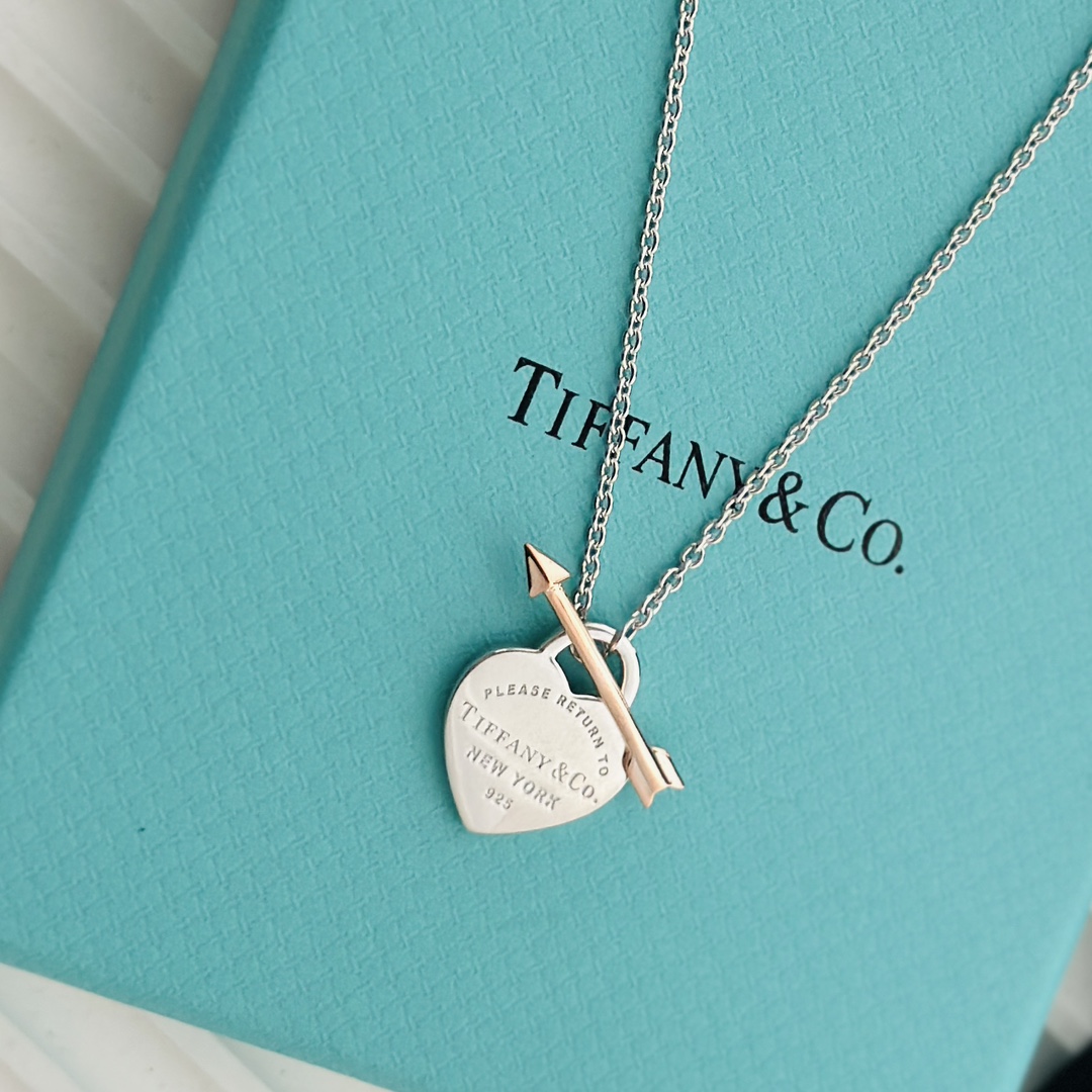 Tiffany&CO Lovestruck Heart Tag Pendant - DopestKickz