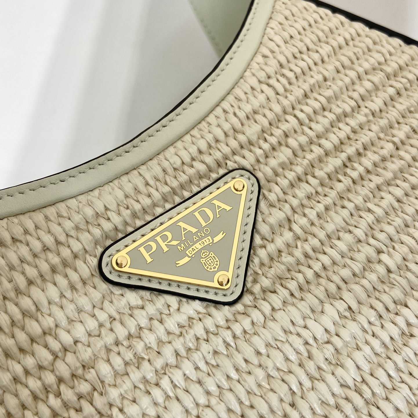 Prada Fabric And Leather Shoulder Bag - DopestKickz