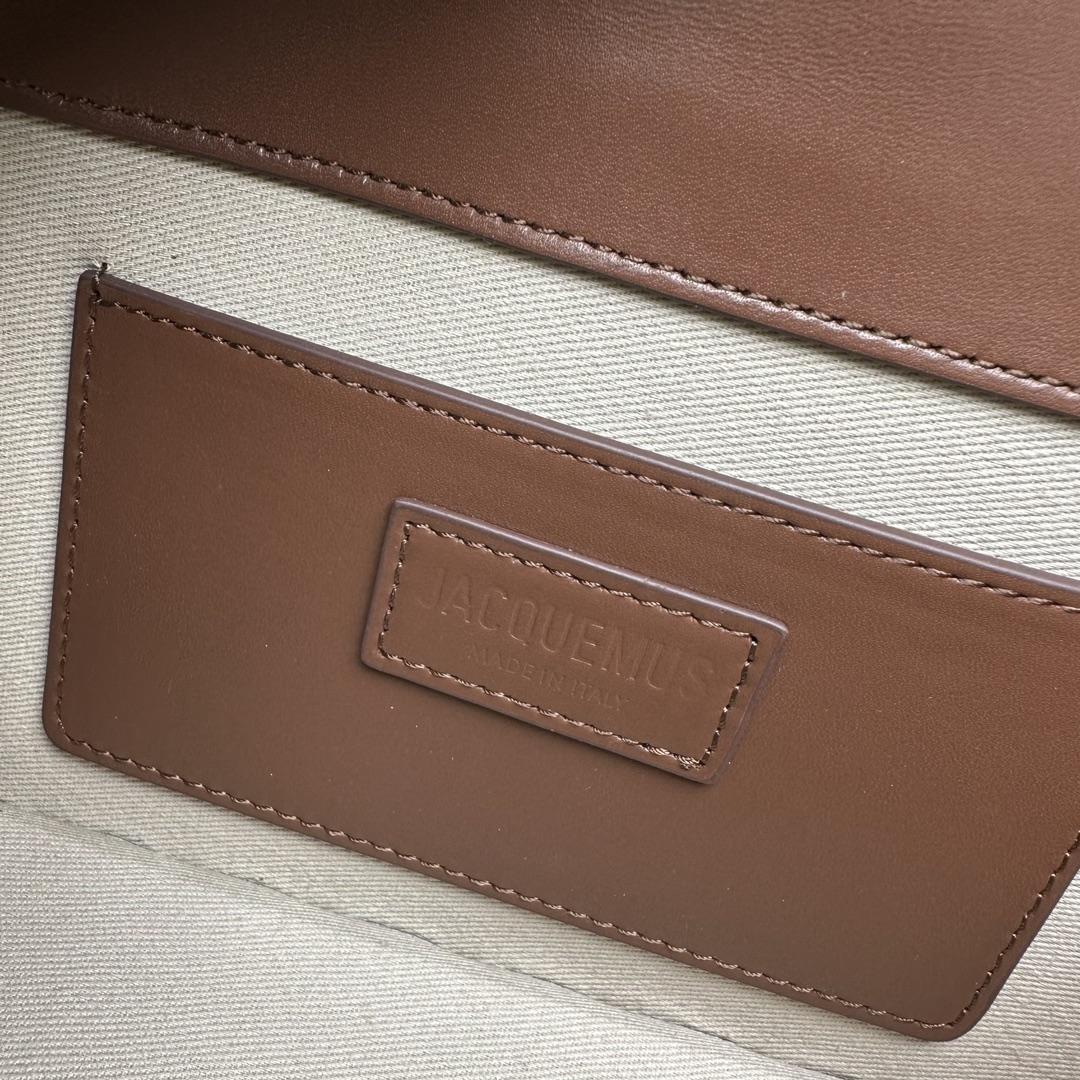 Jacquemus Le Bambino Long Lacet Long laced Flap Bag(28x13.5x6cm) - DopestKickz