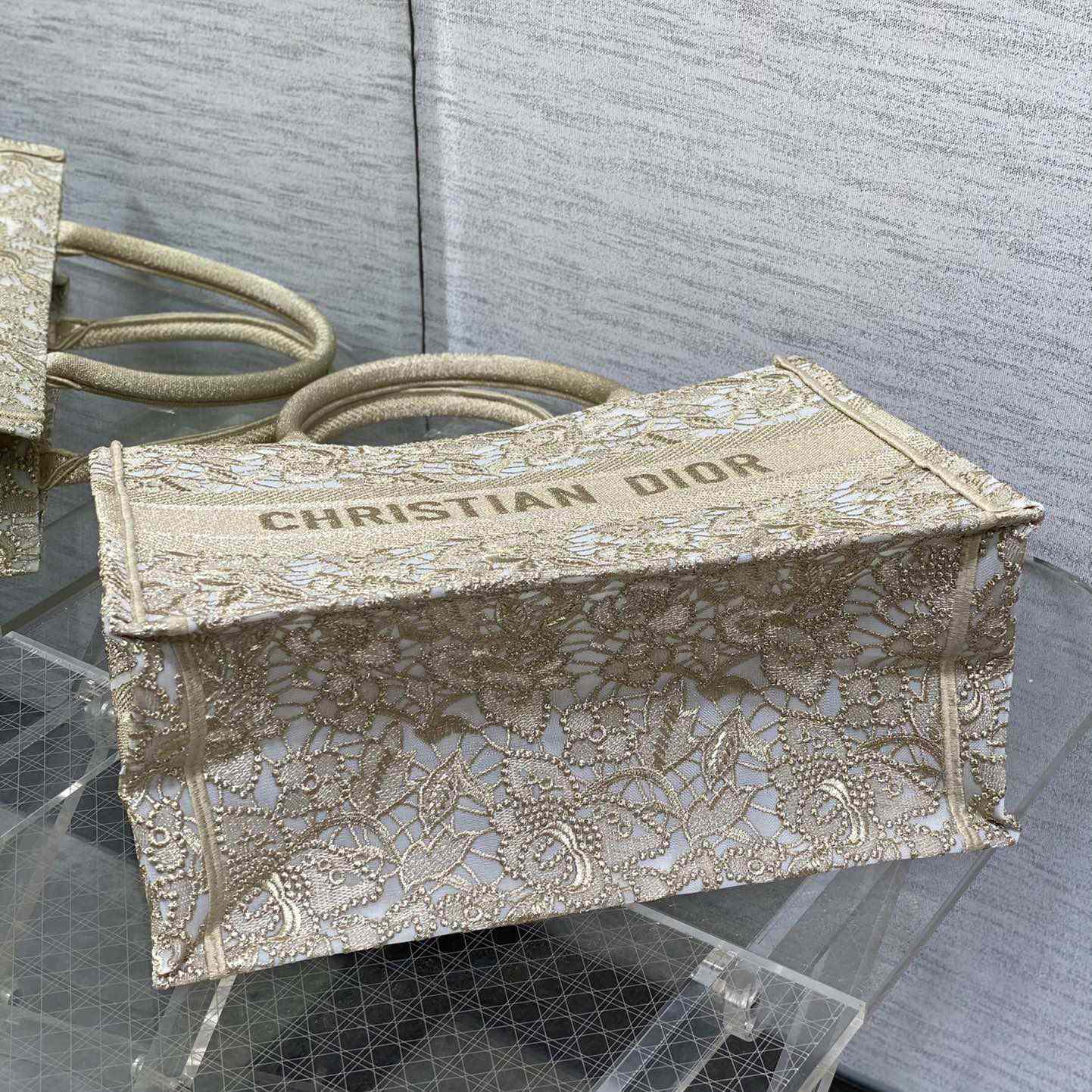 Dior Medium Dior Or Dior Book Tote - DopestKickz