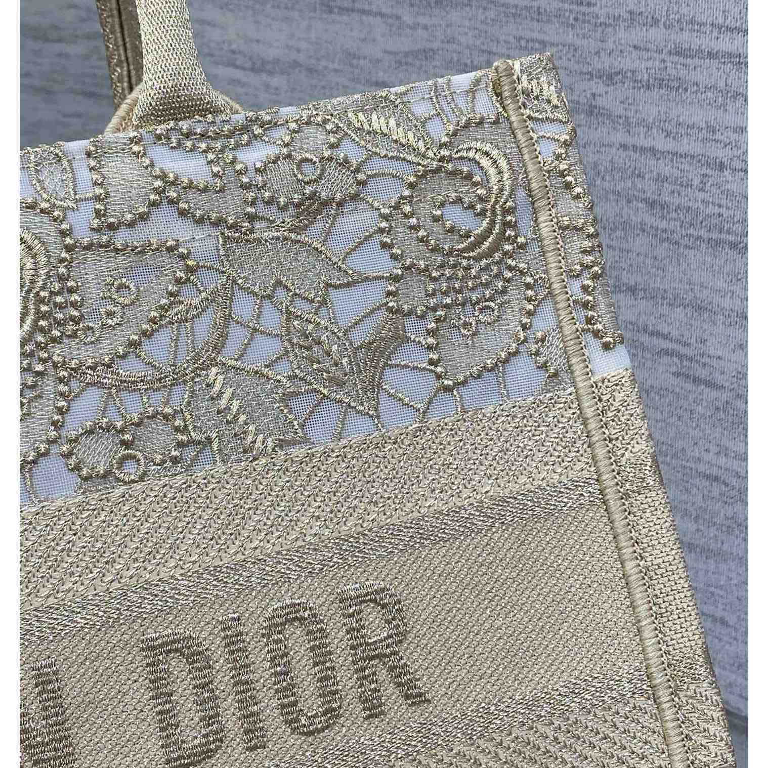 Dior Medium Dior Or Dior Book Tote - DopestKickz
