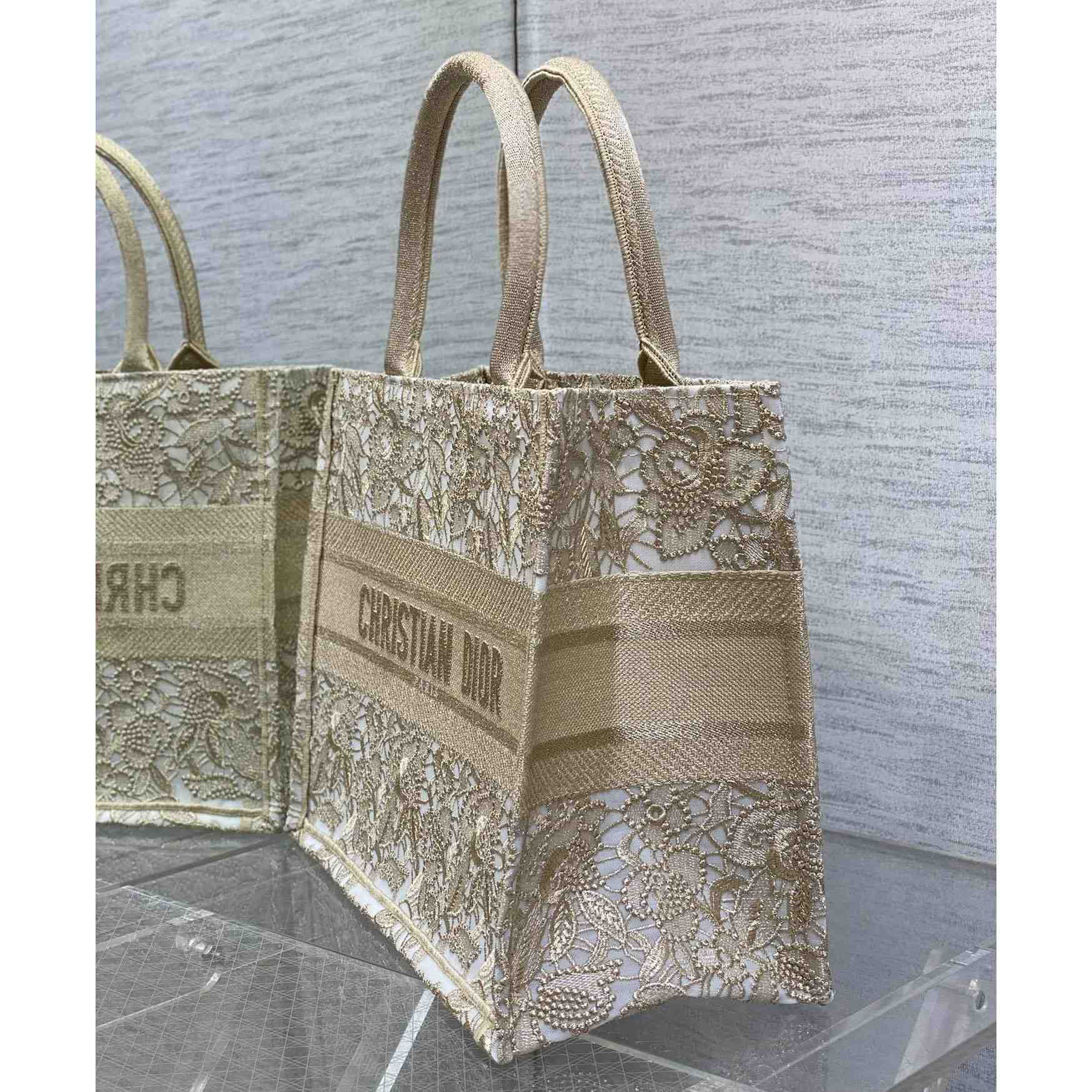 Dior Medium Dior Or Dior Book Tote - DopestKickz