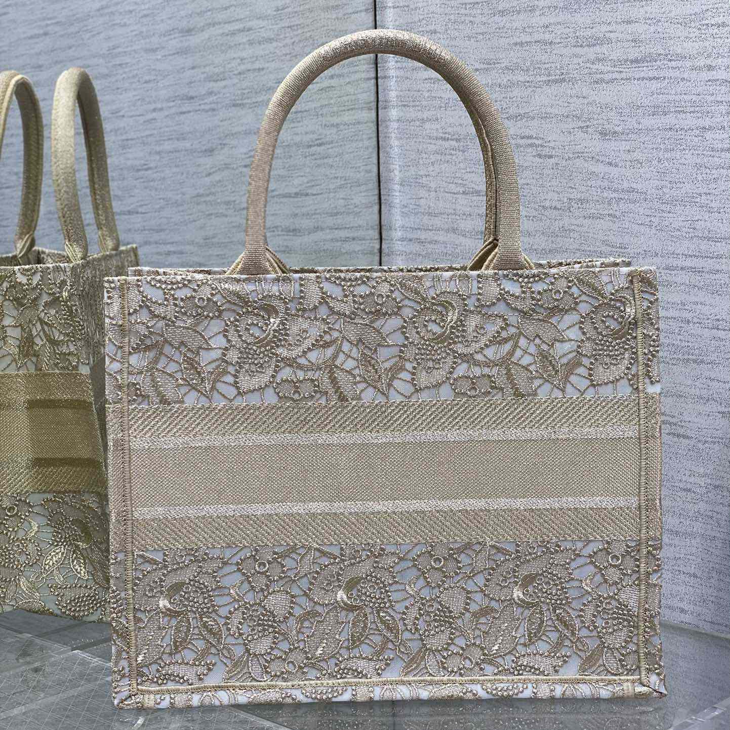 Dior Medium Dior Or Dior Book Tote - DopestKickz