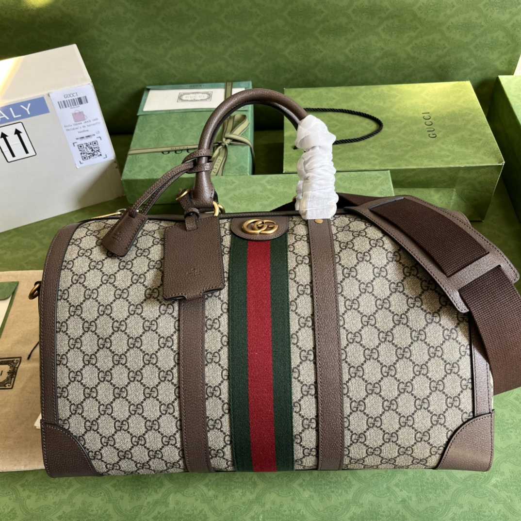 Gucci Savoy Small Duffle Bag(44*27*24cm) - DopestKickz
