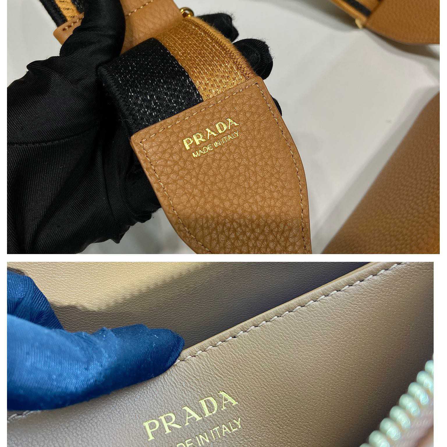 Prada Leather Shoulder Bag - DopestKickz