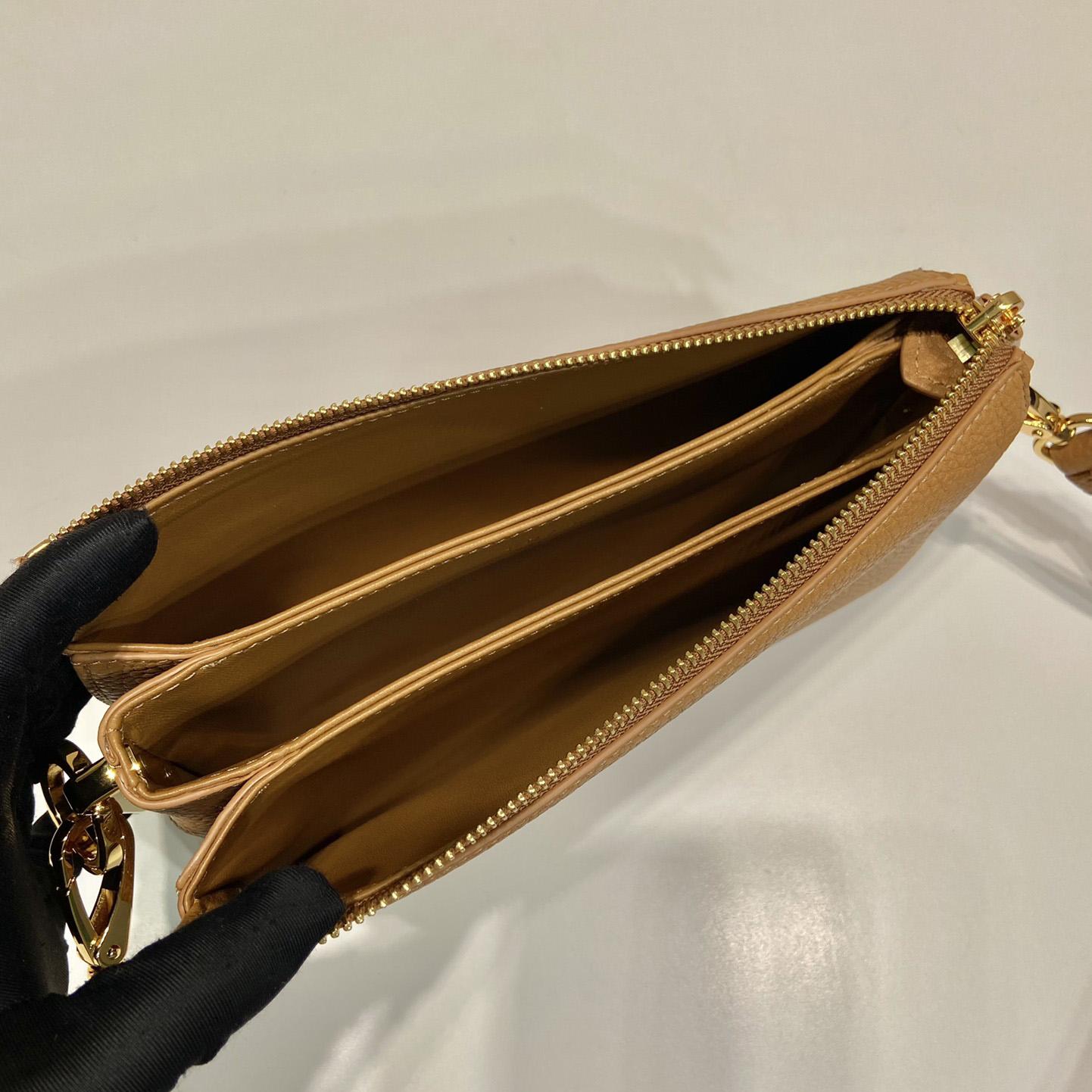 Prada Leather Shoulder Bag - DopestKickz