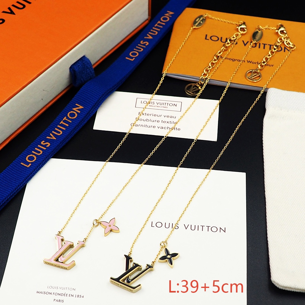 Louis Vuitton LV Iconic Enamel Necklace    M01215 - DopestKickz