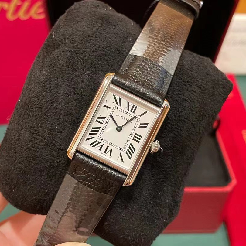 Cartier Tank Solo Watch - DopestKickz