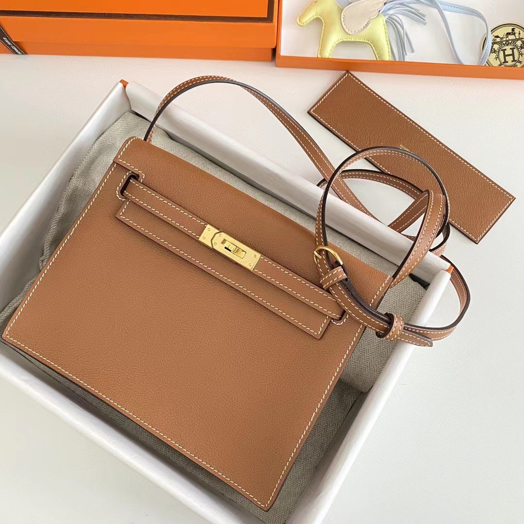 Hermes Kelly Mini Women Handbag(22-17-4cm ) - DopestKickz