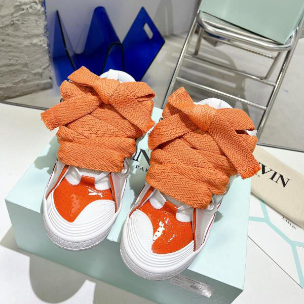 Lanvin Curb Multi-panel Sneakers - DopestKickz