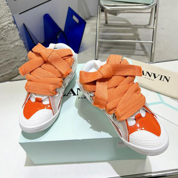 Lanvin Curb Multi-panel Sneakers - DopestKickz