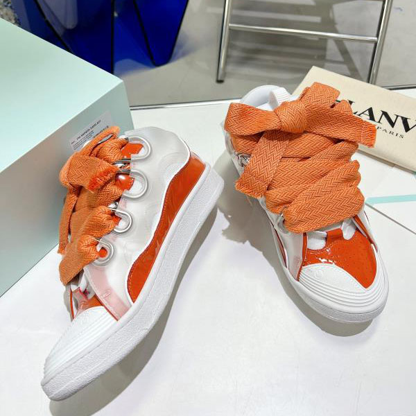 Lanvin Curb Multi-panel Sneakers - DopestKickz