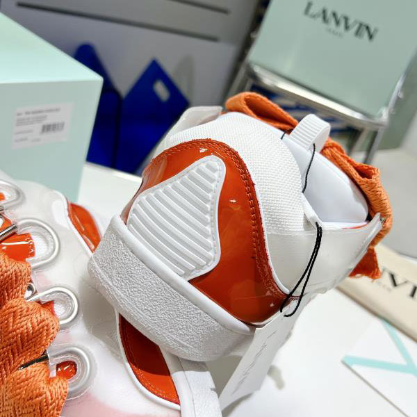 Lanvin Curb Multi-panel Sneakers - DopestKickz