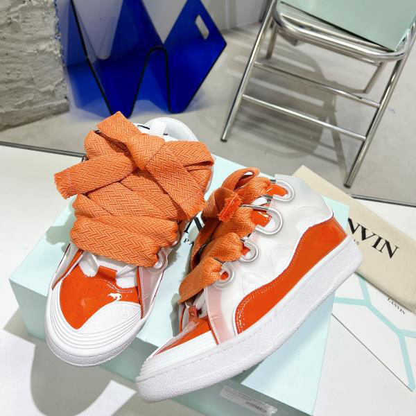 Lanvin Curb Multi-panel Sneakers - DopestKickz