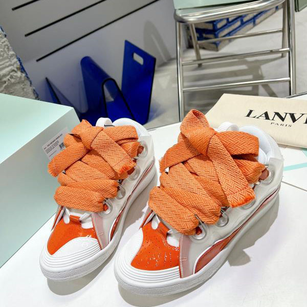 Lanvin Curb Multi-panel Sneakers - DopestKickz
