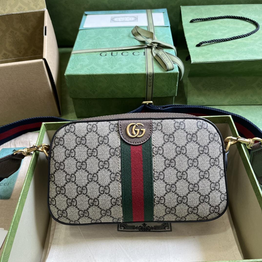 Gucci Ophidia GG Small Shoulder Bag (23.9x 15.2x 6.9cm) - DopestKickz
