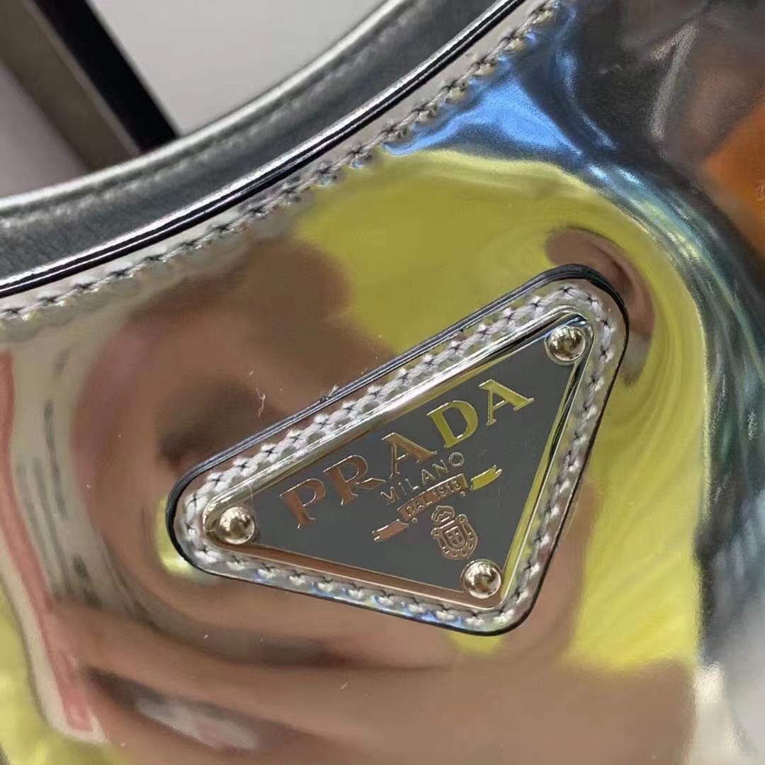 Prada Cleo Brushed Leather Shoulder Bag - DopestKickz