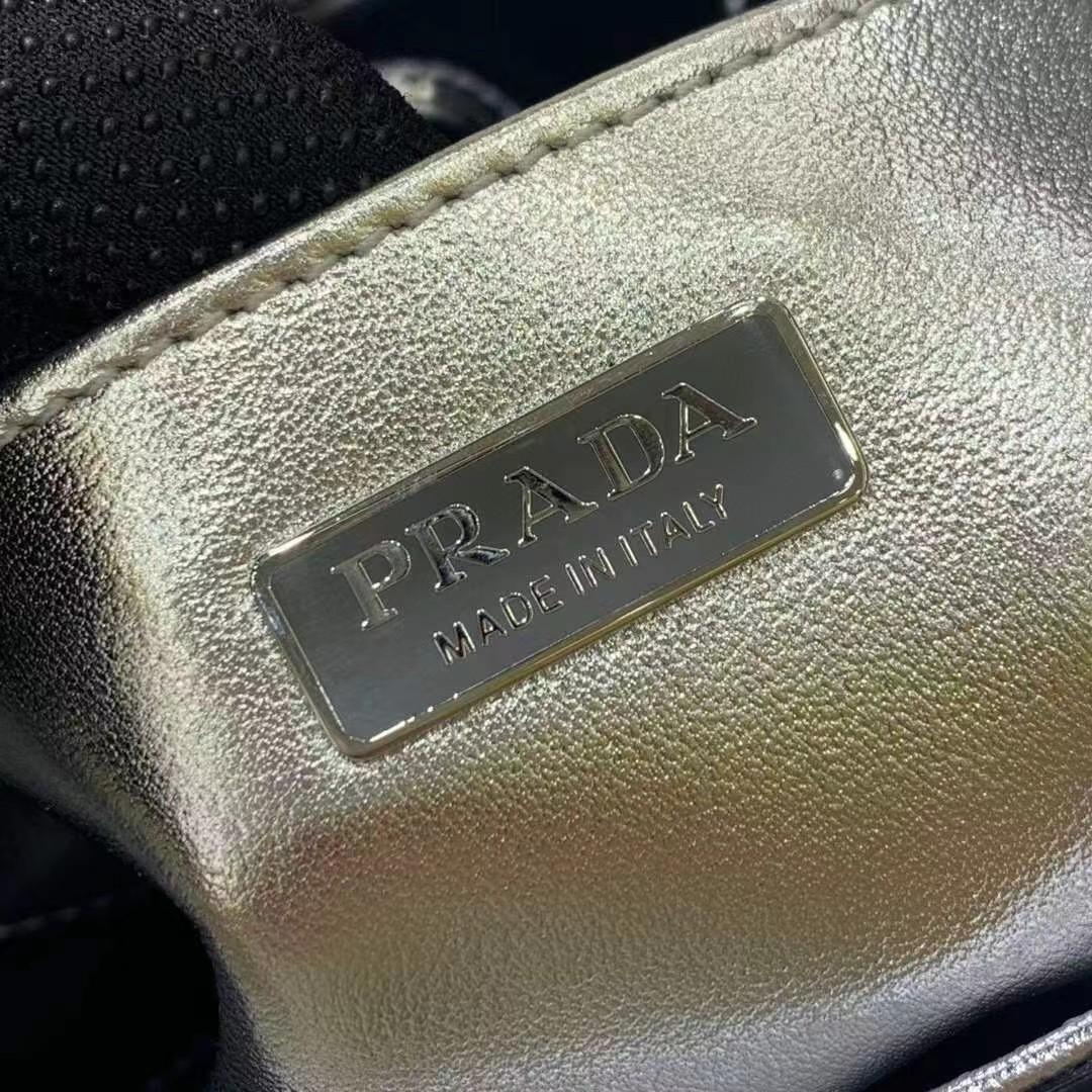 Prada Cleo Brushed Leather Shoulder Bag - DopestKickz