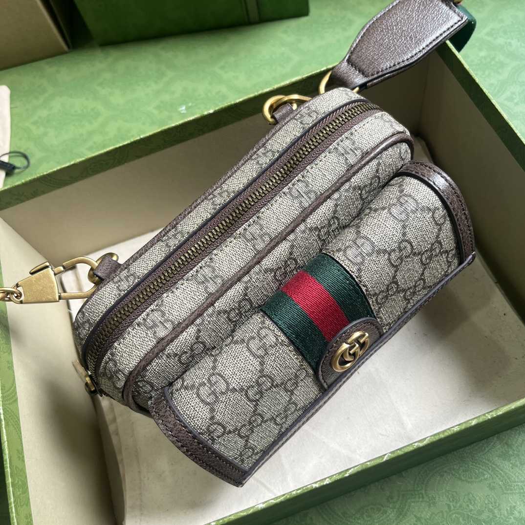 Gucci Ophidia GG Mini Bag(20-12.5-9cm)    - DopestKickz