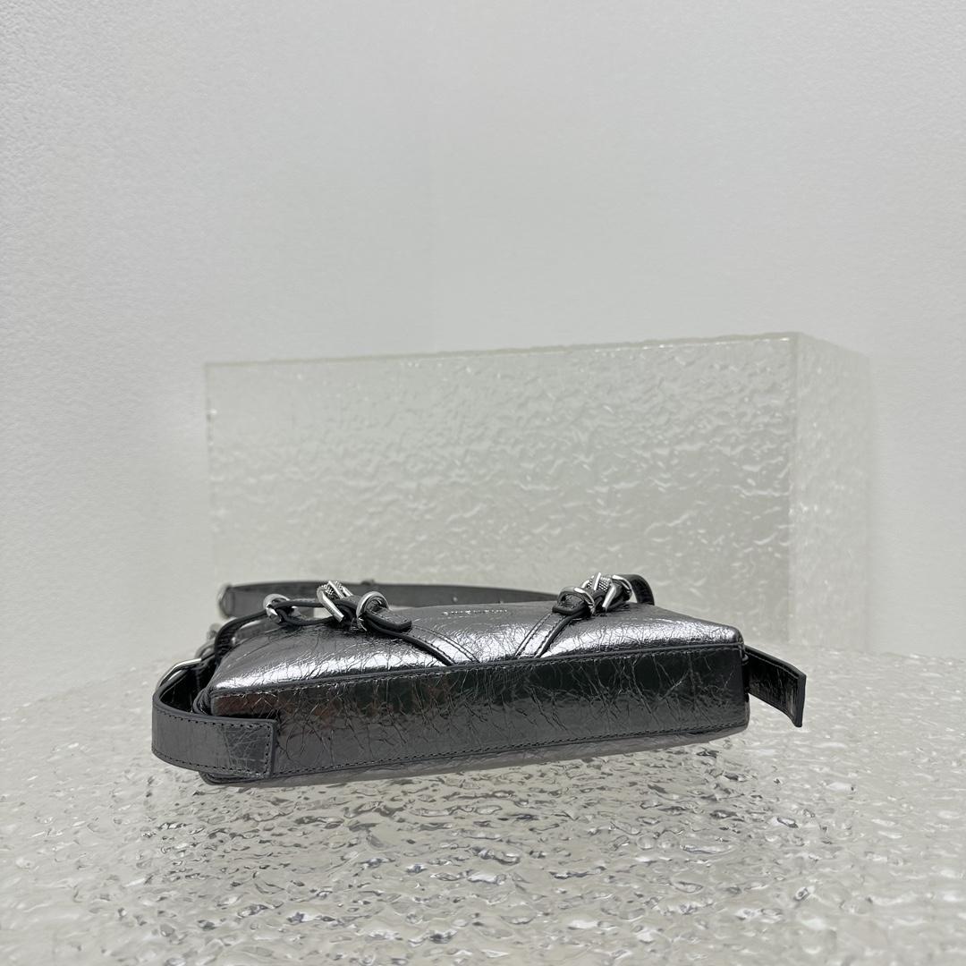 Givenchy Mini Voyou Bag In Laminated Leather (18X24x3.5cm) - DopestKickz