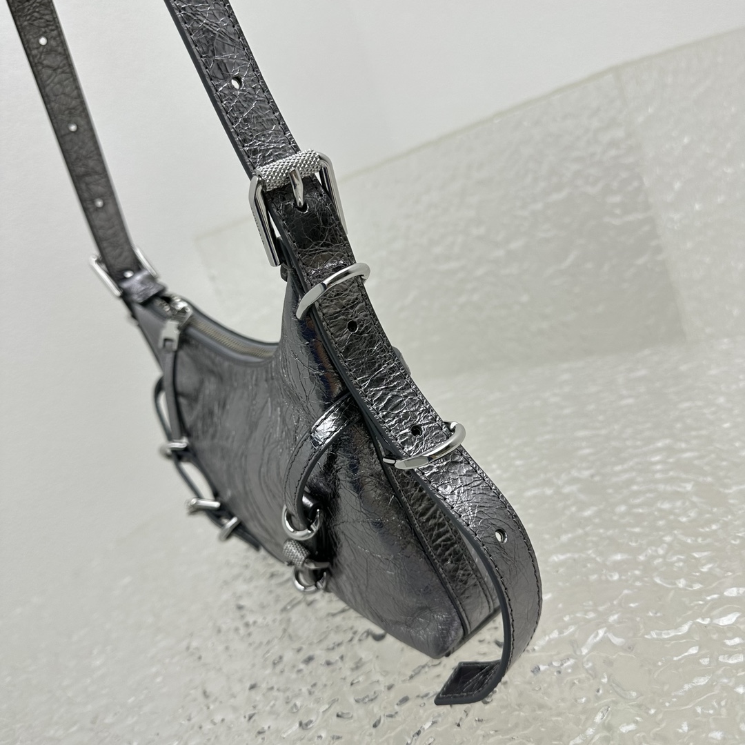 Givenchy Mini Voyou Bag In Laminated Leather (18X24x3.5cm) - DopestKickz