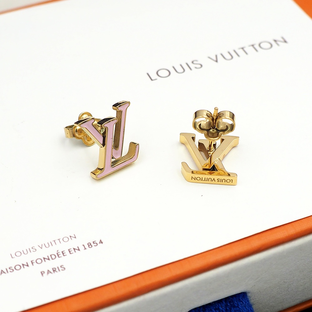 Louis Vuitton LV Iconic Enamel Earrings   M01136 - DopestKickz