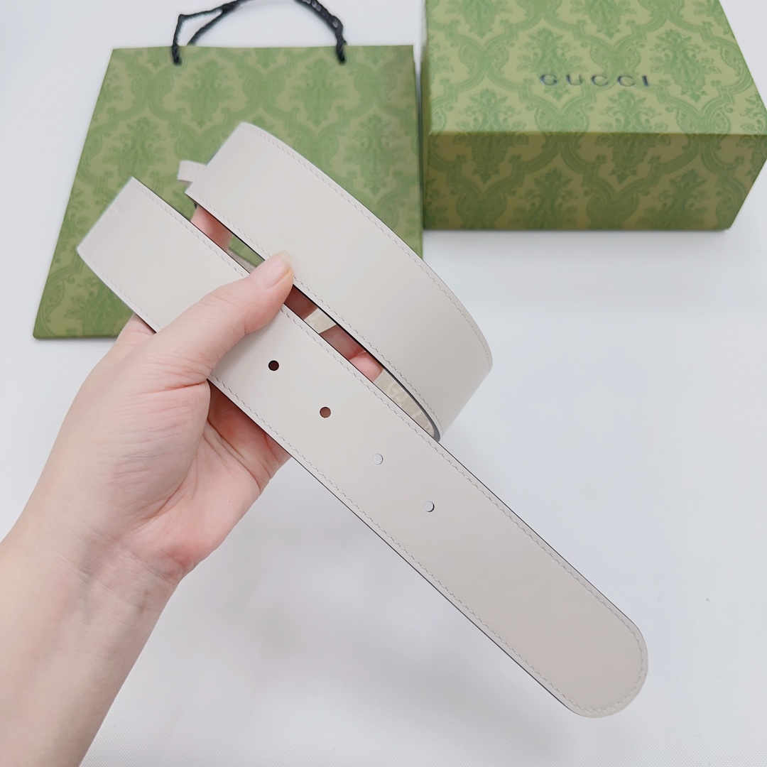 Gucci GG Marmont Reversible Wide Belt - DopestKickz