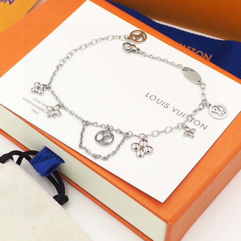 Louis Vuitton Blooming Supple Bracelet   M64858 - DopestKickz