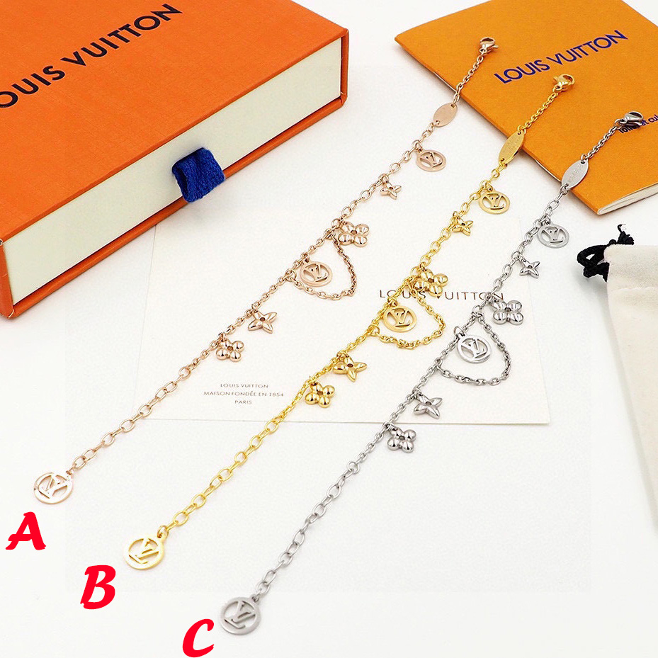 Louis Vuitton Blooming Supple Bracelet   M64858 - DopestKickz