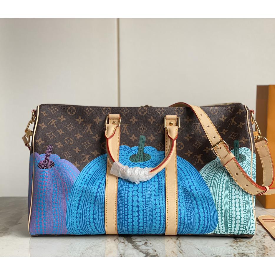 Louis Vuitton LV x YK Keepall 45 (45 x 27 x 20cm)  M46471 - DopestKickz