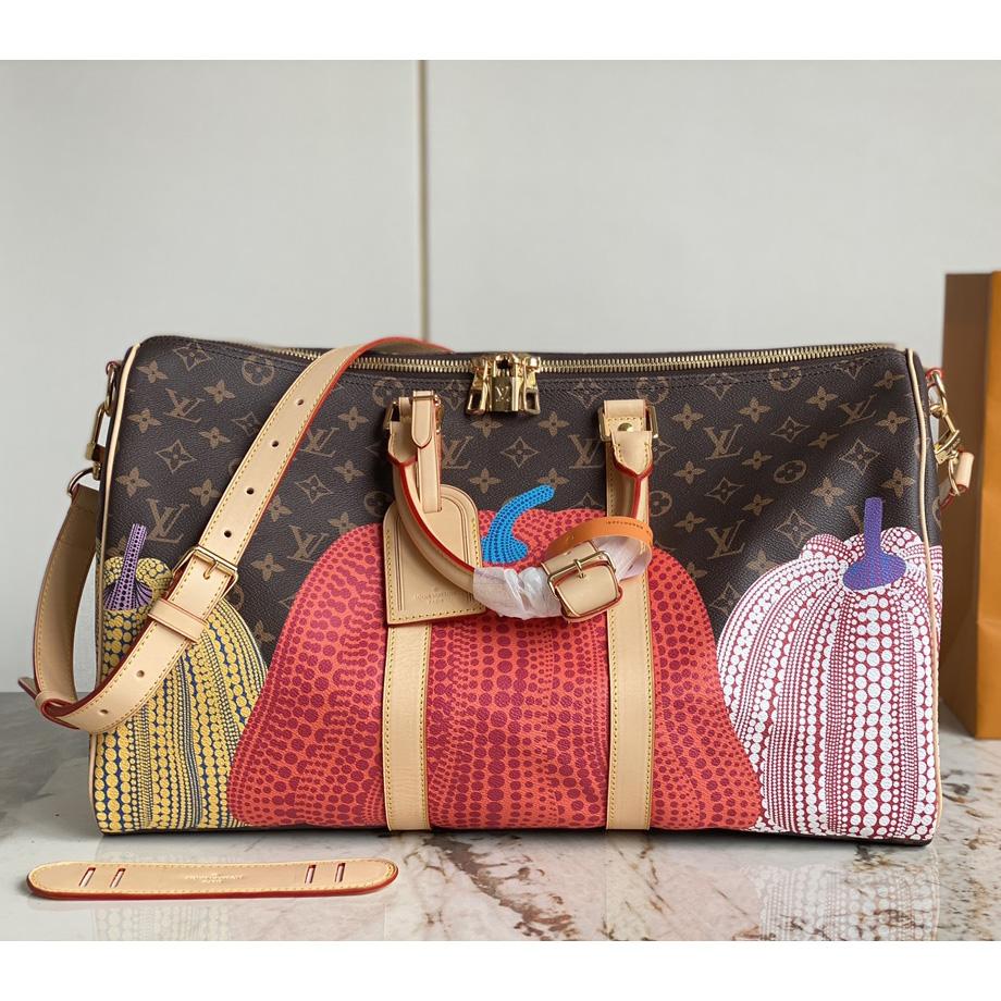 Louis Vuitton LV x YK Keepall 45 (45 x 27 x 20cm)  M46471 - DopestKickz