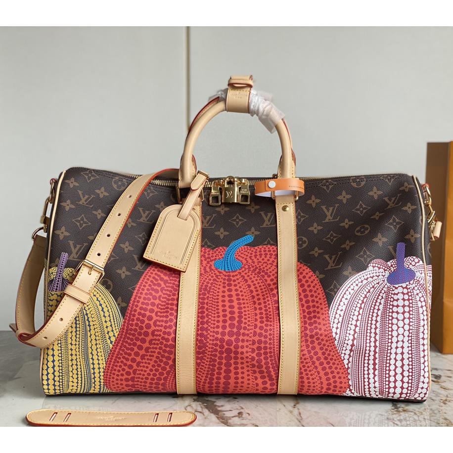 Louis Vuitton LV x YK Keepall 45 (45 x 27 x 20cm)  M46471 - DopestKickz