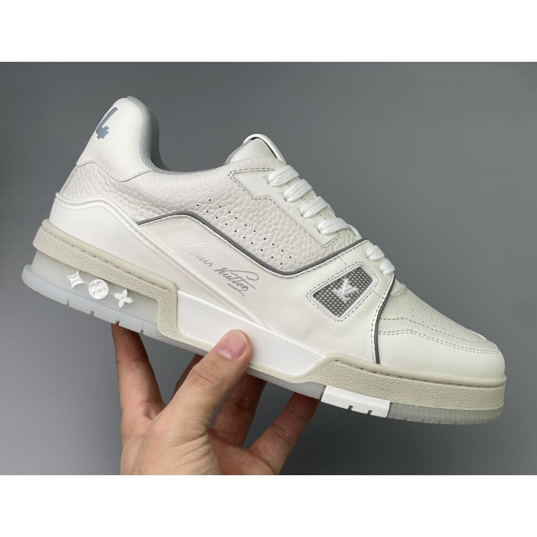 Louis Vuitton Trainer Sneaker (Upon UK Size) - DopestKickz