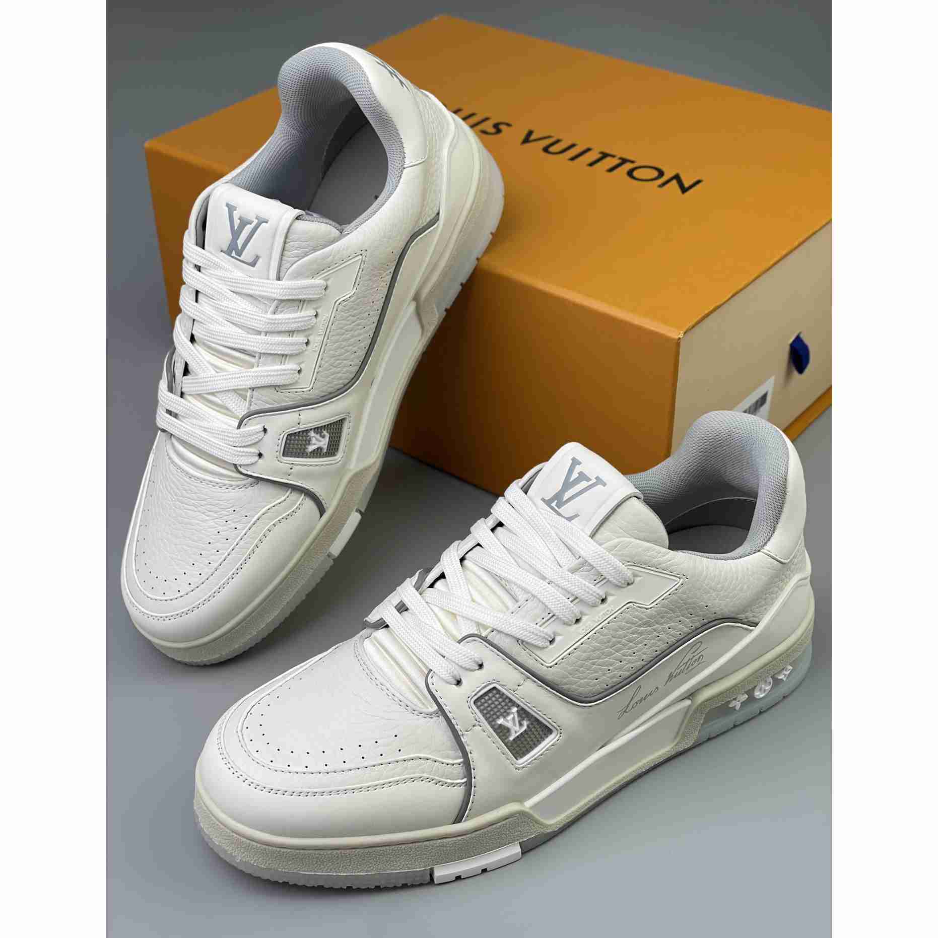 Louis Vuitton Trainer Sneaker (Upon UK Size) - DopestKickz