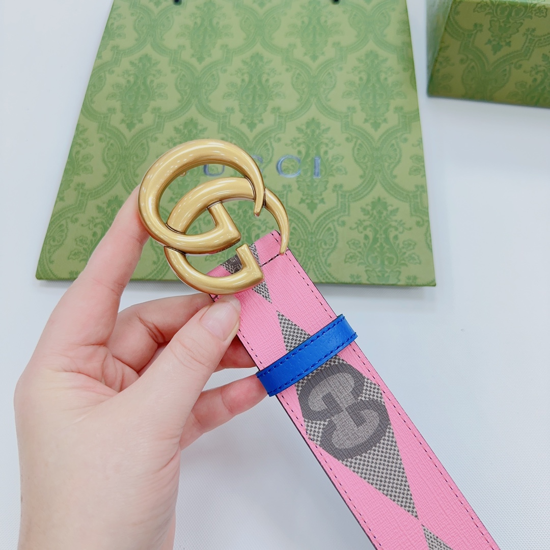 Gucci GG Marmont Wide Belt - DopestKickz