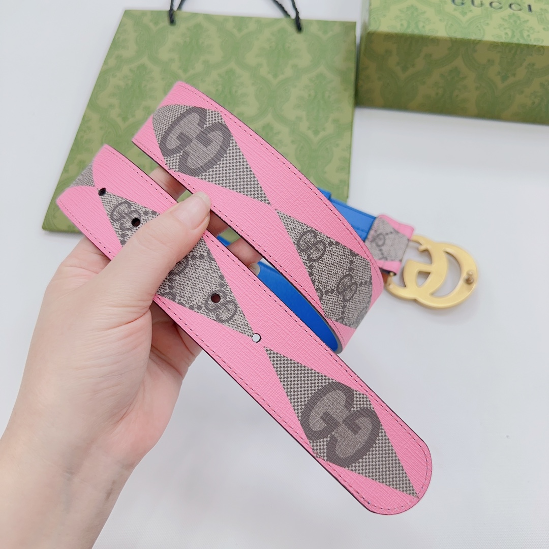 Gucci GG Marmont Wide Belt - DopestKickz