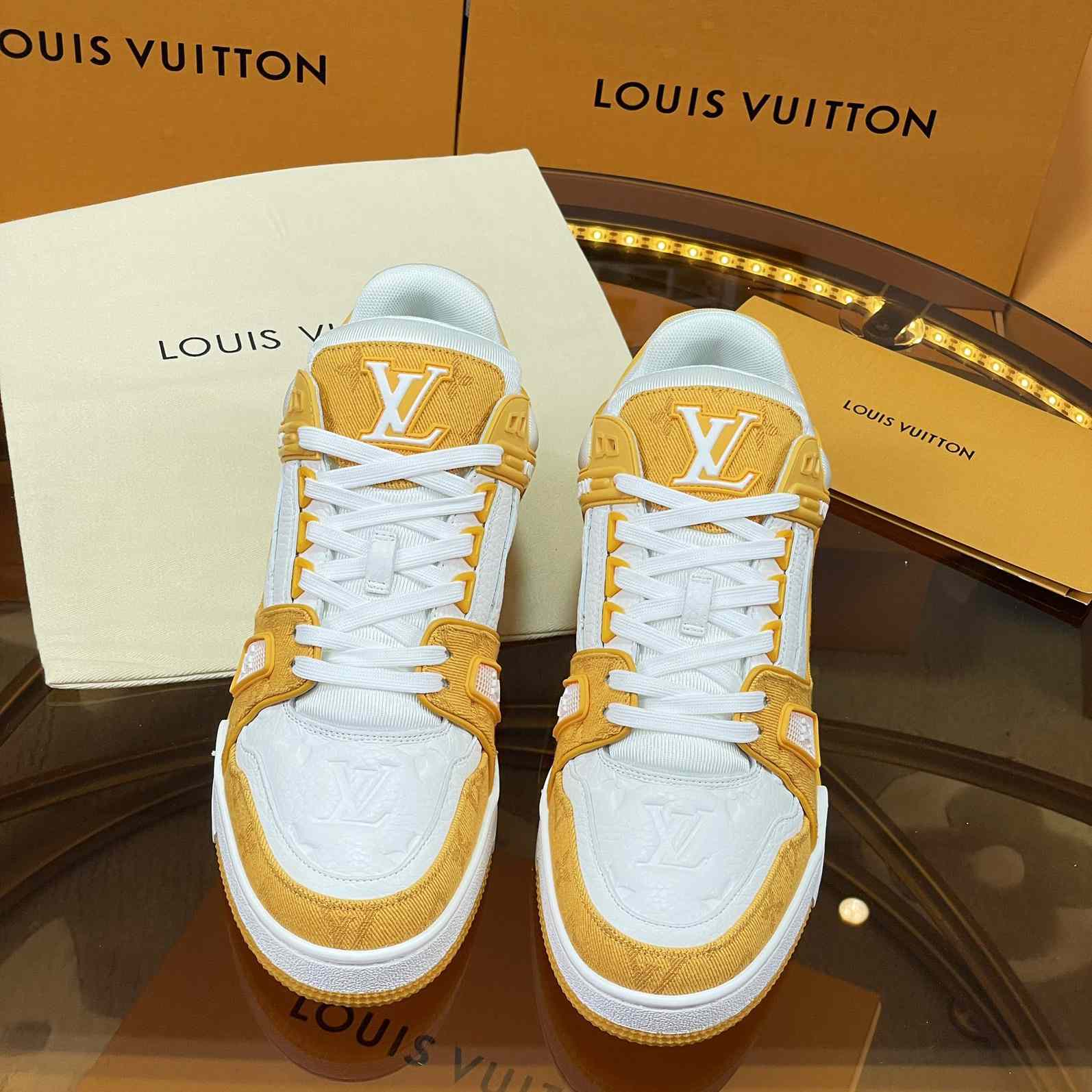 Louis Vuitton Lv Trainer Sneaker (Upon UK Size)  1AARF8 - DopestKickz