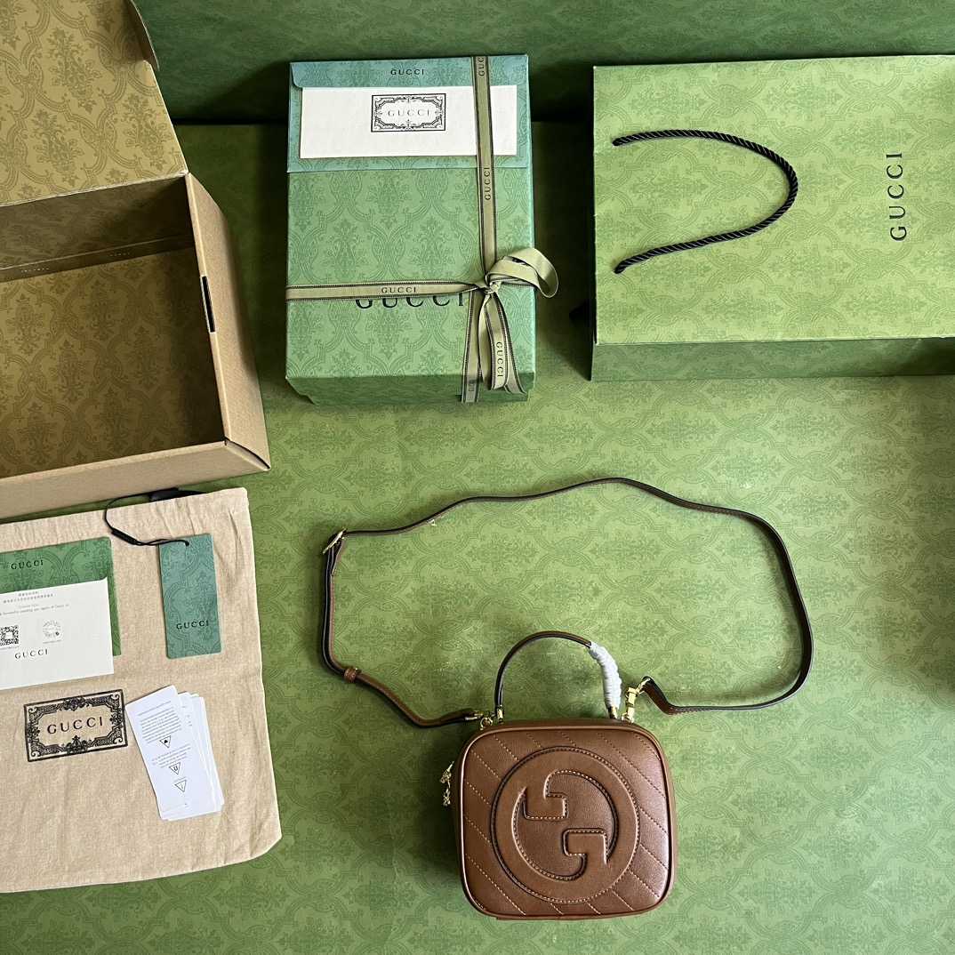 Gucci Blondie Top Handle Bag (17-15-9cm) - DopestKickz