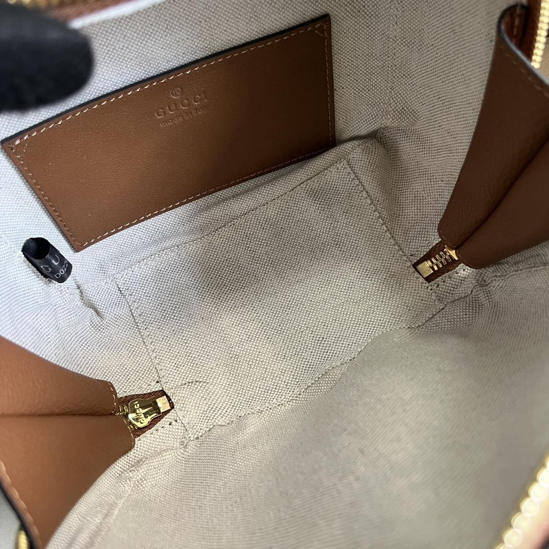 Gucci Blondie Top Handle Bag (17-15-9cm) - DopestKickz