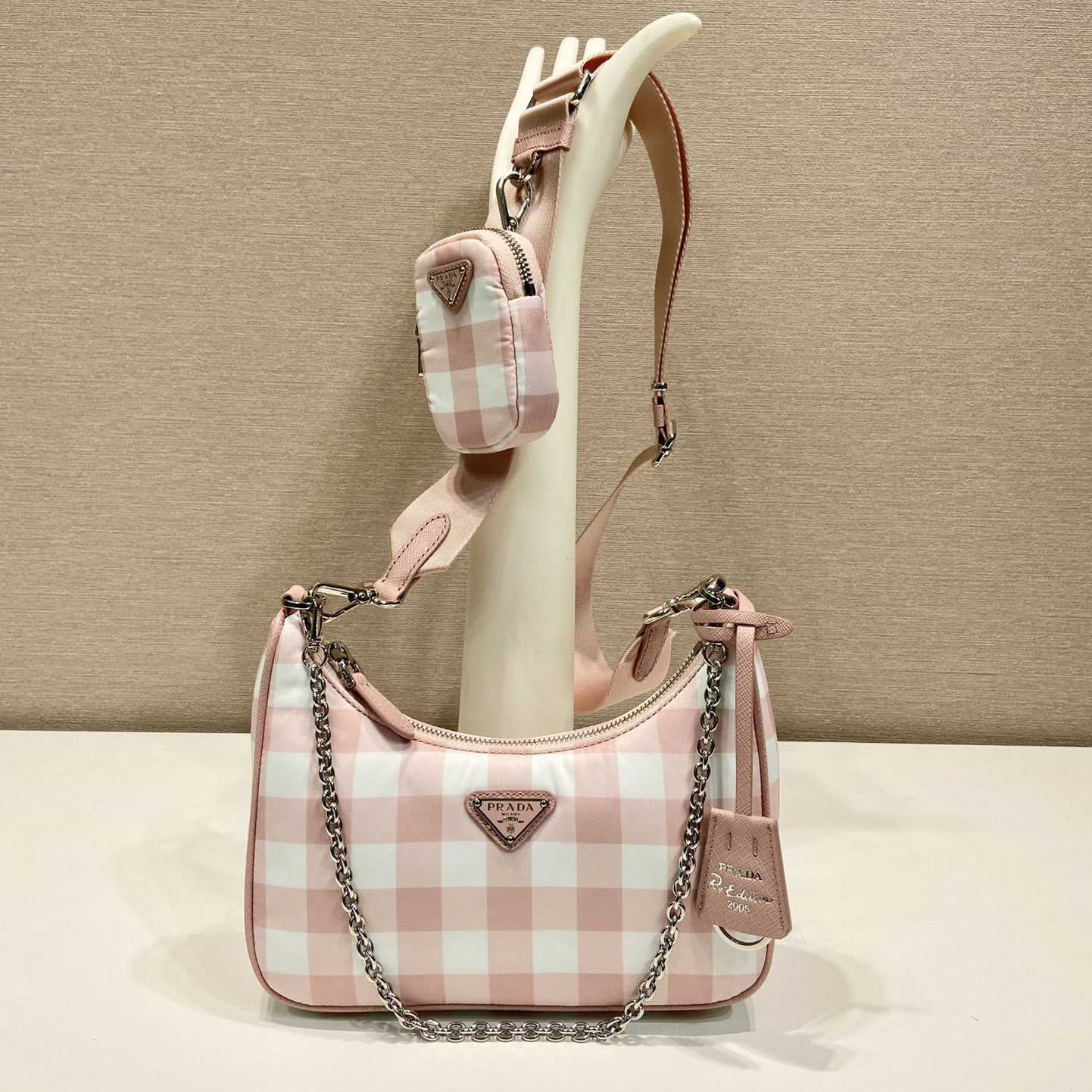 Prada Re-Edition 2005 Printed Re-Nylon Bag - DopestKickz