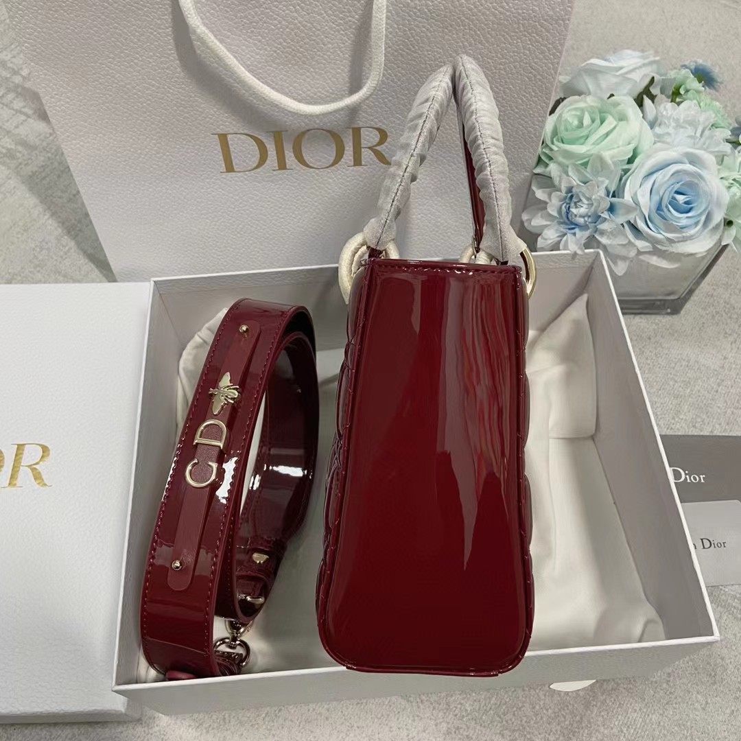 Dior Lady Dior Bag(20-16.5-8cm) - DopestKickz